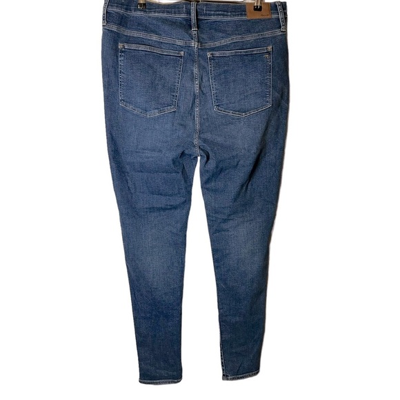 Madewell 10”‎ High-Rise Skinny Jeans MA616 Plus Size 35 - Picture 7 of 13